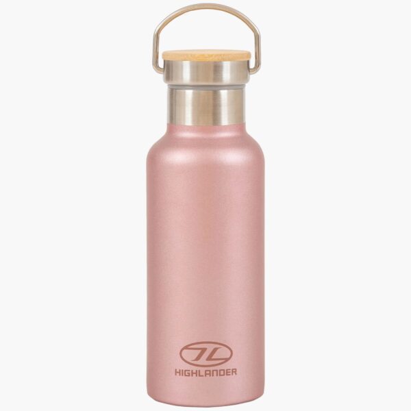 Camping fles roze