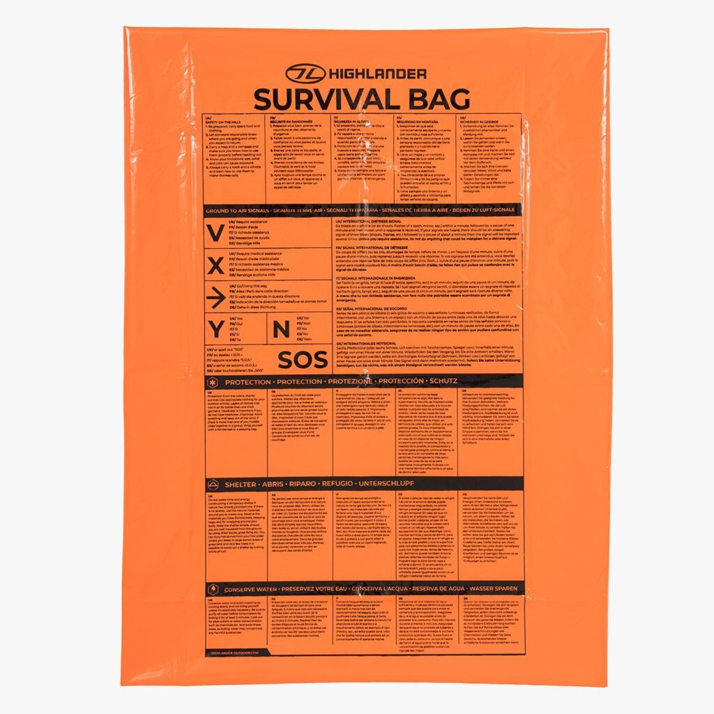 Survival bivvy bag XL