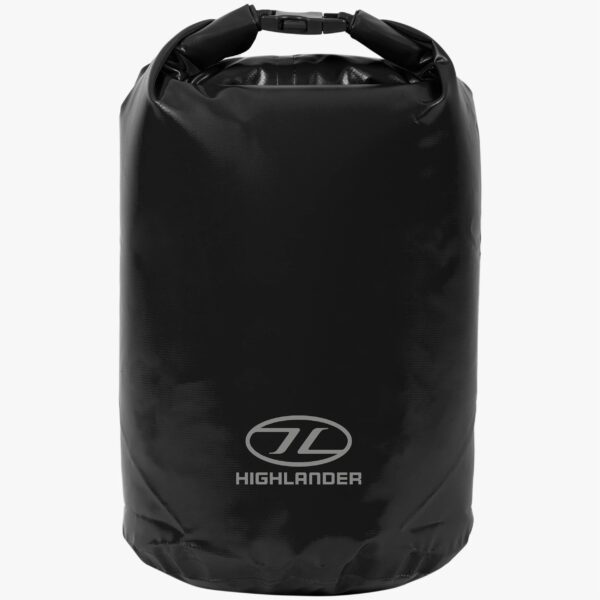 Tri laminate pvc dry bag 16 liter zwart