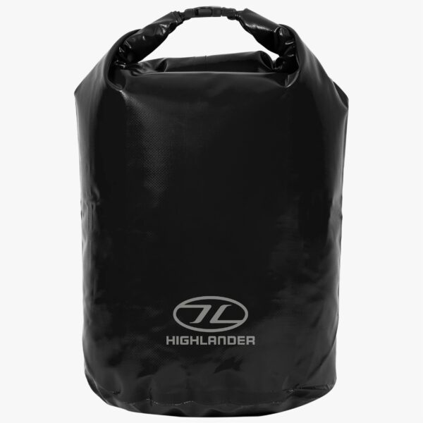 Tri laminate pvc dry bag van 29 liter zwart