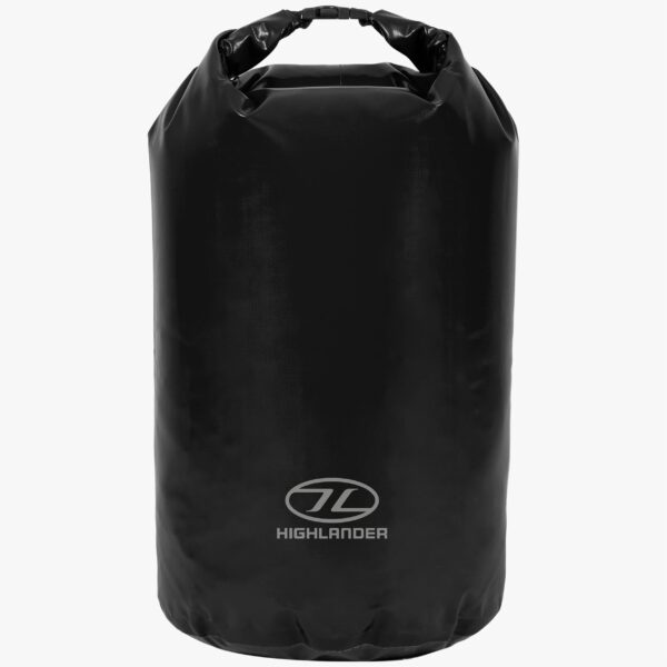 Tri laminate pvc dry bag van 44 liter zwart