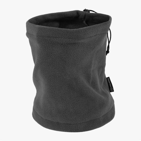 Polar fleece nekwarmer donkergrijs