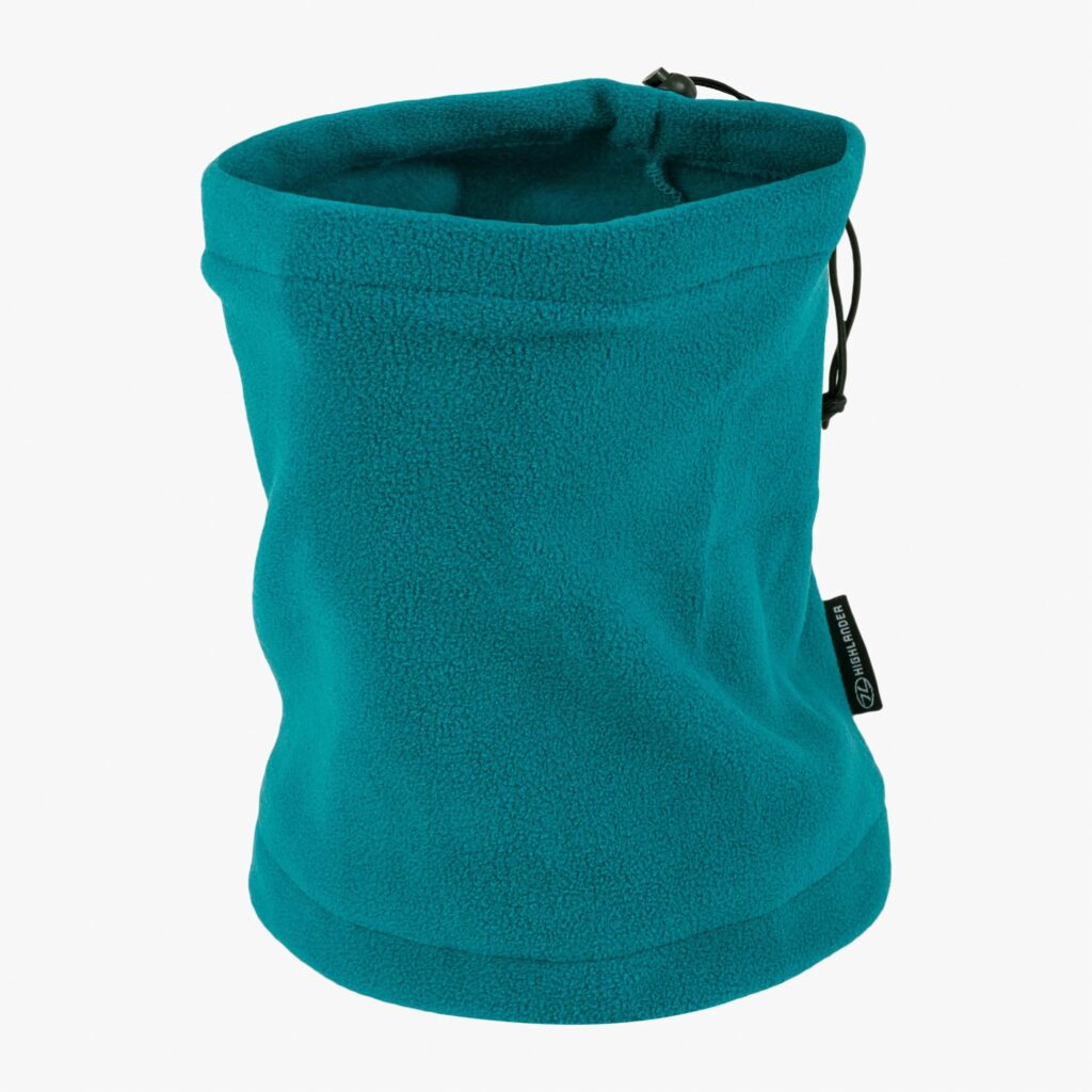 Polar fleece nekwarmer turquoise