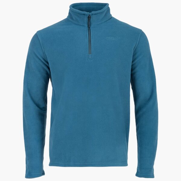 Ember heren fleece trui petrol