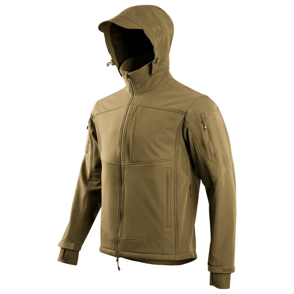 STOIRM softshell jas beige