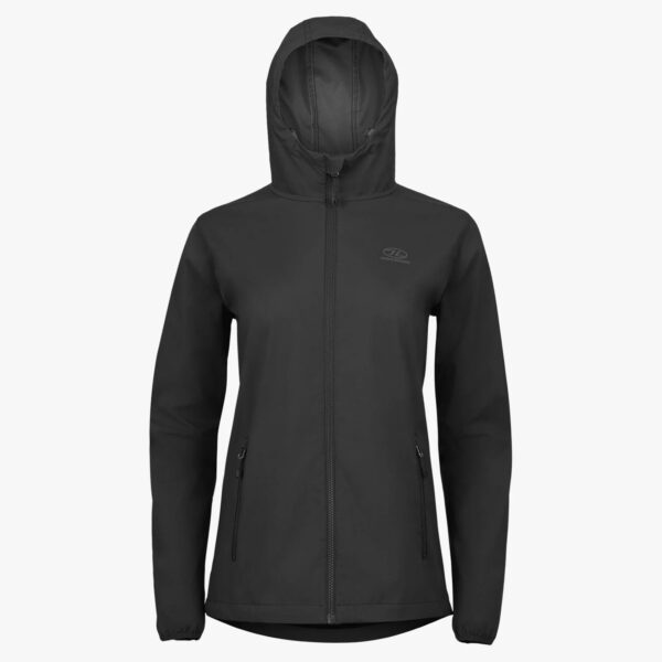 Shield softshell jas dames zwart