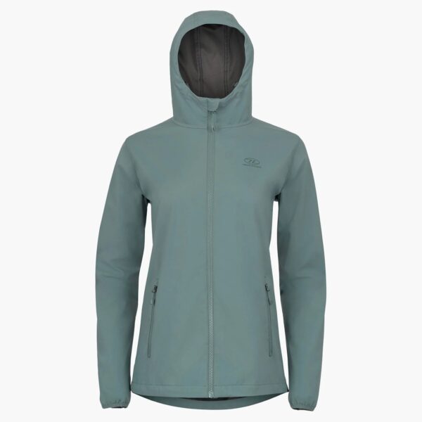 Shield softshell jas dames leigroen