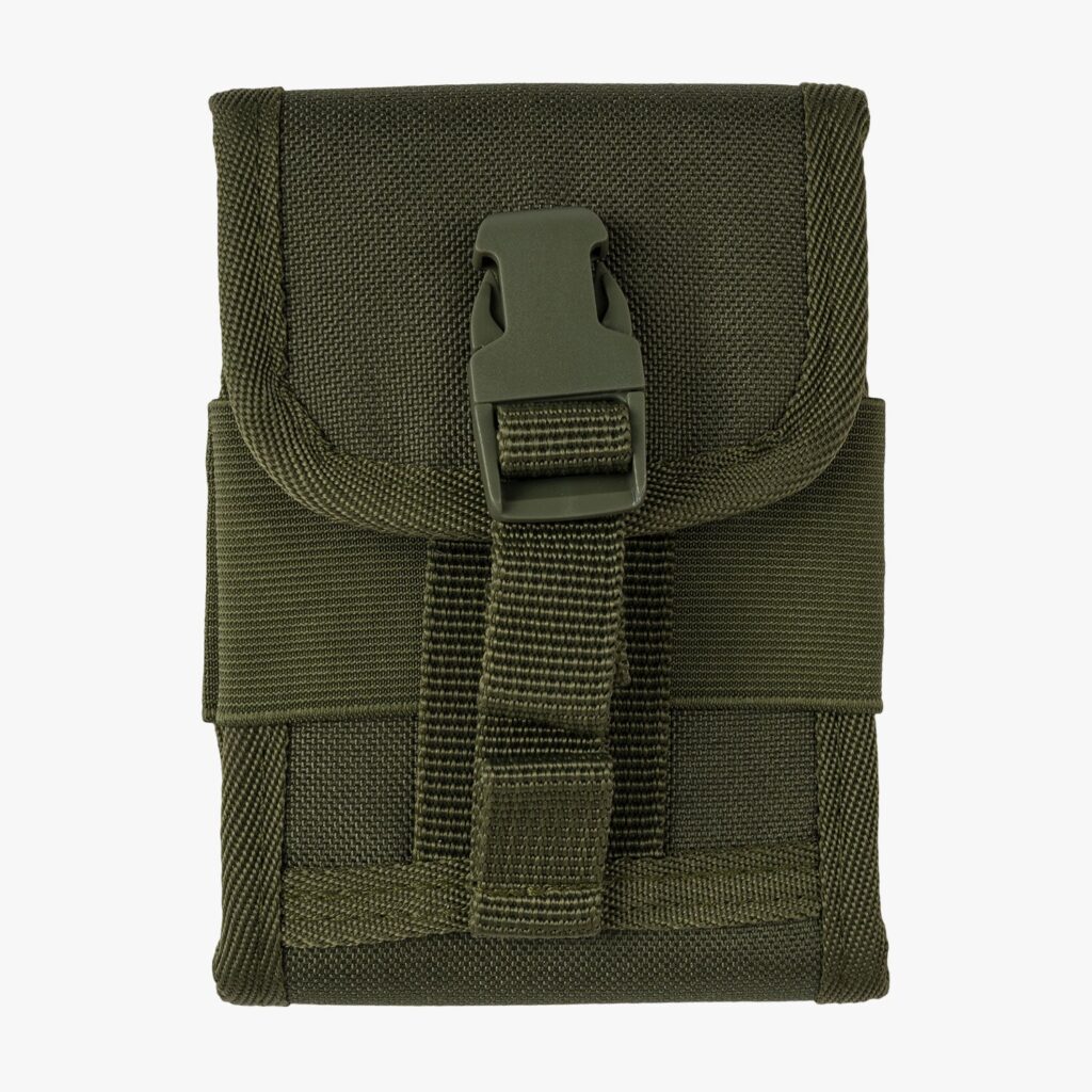 MOLLE telefoonhoes olijfgroen