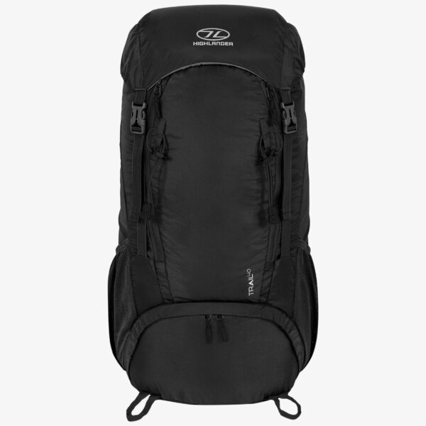 Trail rugzak 40L zwart