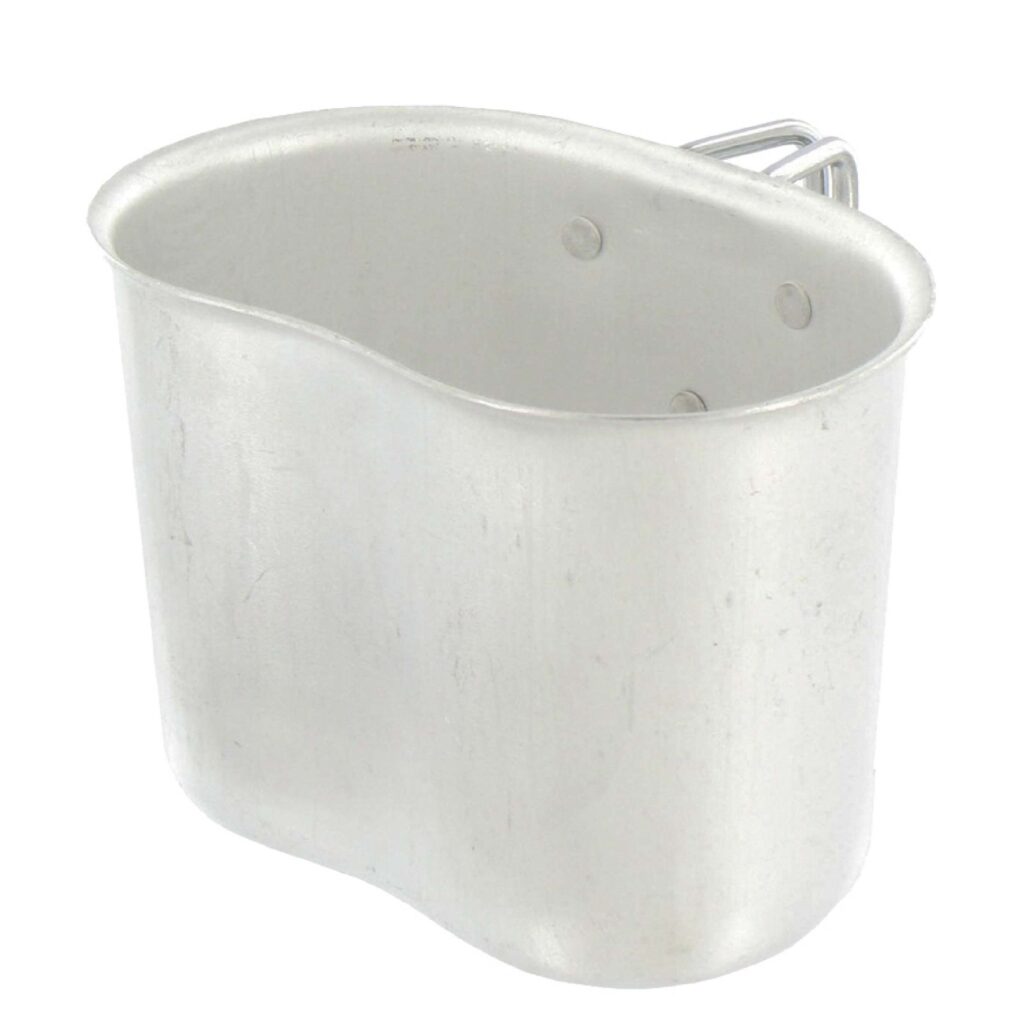 Aluminium canteen mok 500ml