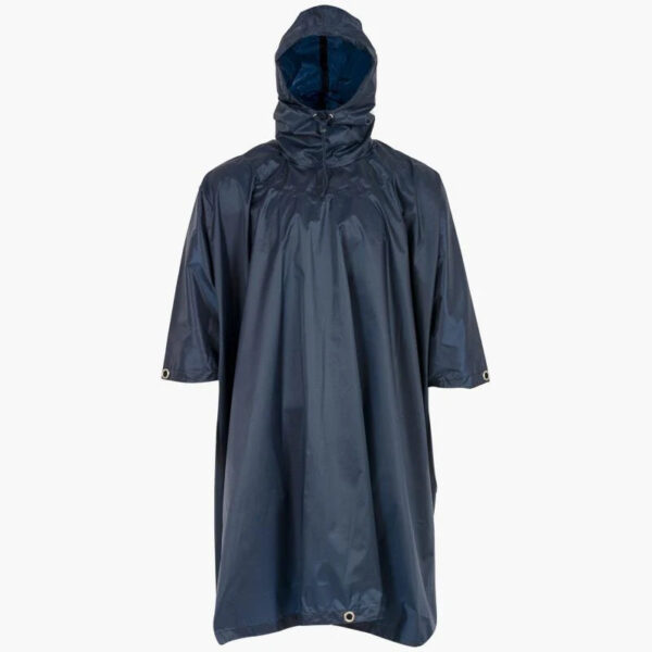 Adventure poncho zwart