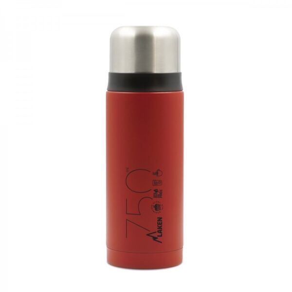 Laken thermosfles 750ml rood