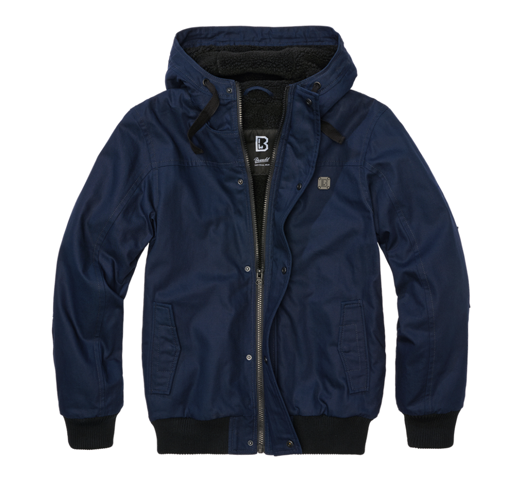 Jas in de kleur navy blauw