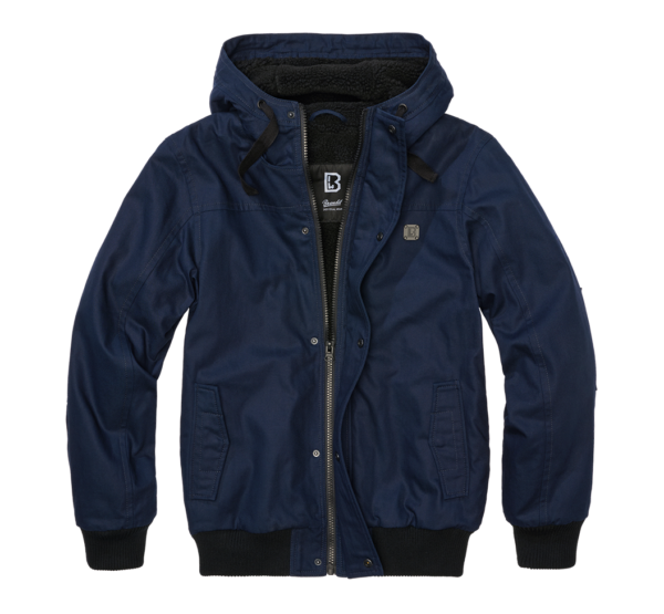 Jas in de kleur navy blauw