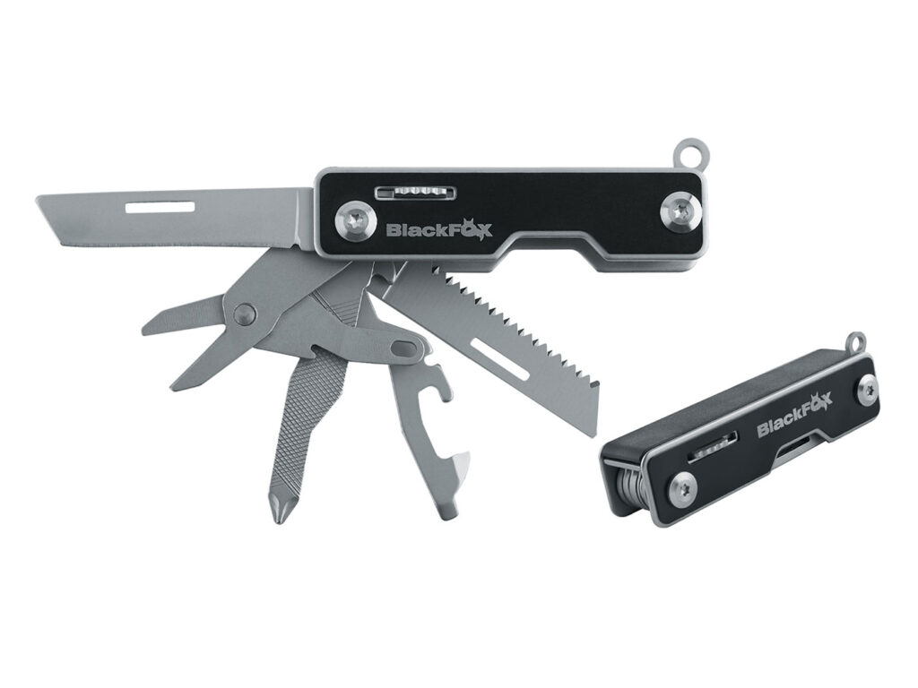 Black Fox multitool - zwart