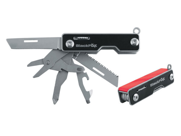 Black Fox multitool - rood