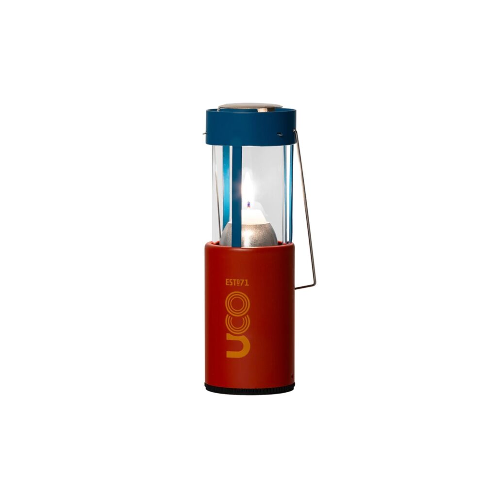 Uco original kaars lantaarn blauw oranje