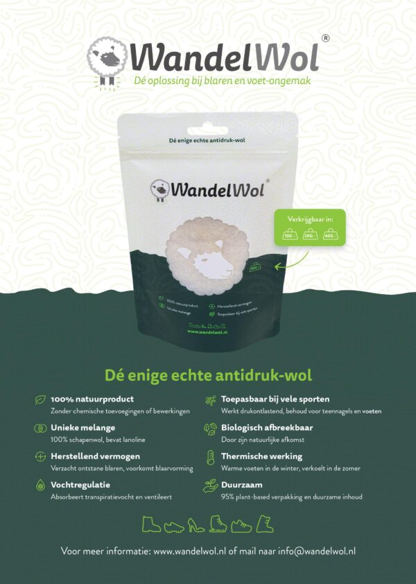 Wandelwol pluspunten